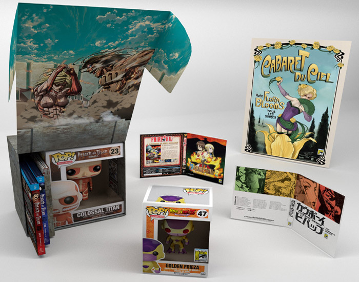 2015 FUNimation SDCC Exclusives Collectiona